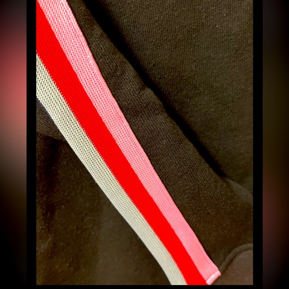 Spiritual Gangster kids Sweatshirt Dress Multicolor Stripes On Sleeves Graphic - Picture 7 of 7